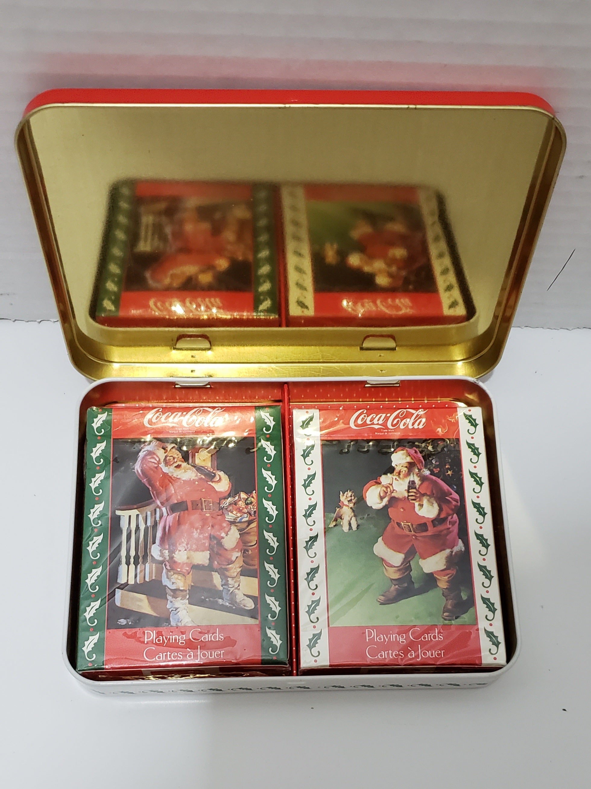 Coca-Cola Christmas Nostalgia Playing Cards, Limited Edition - 1993