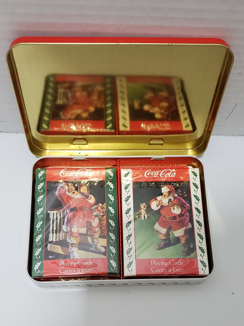 Coca-Cola Christmas Nostalgia Playing Cards, Limited Edition - 1993