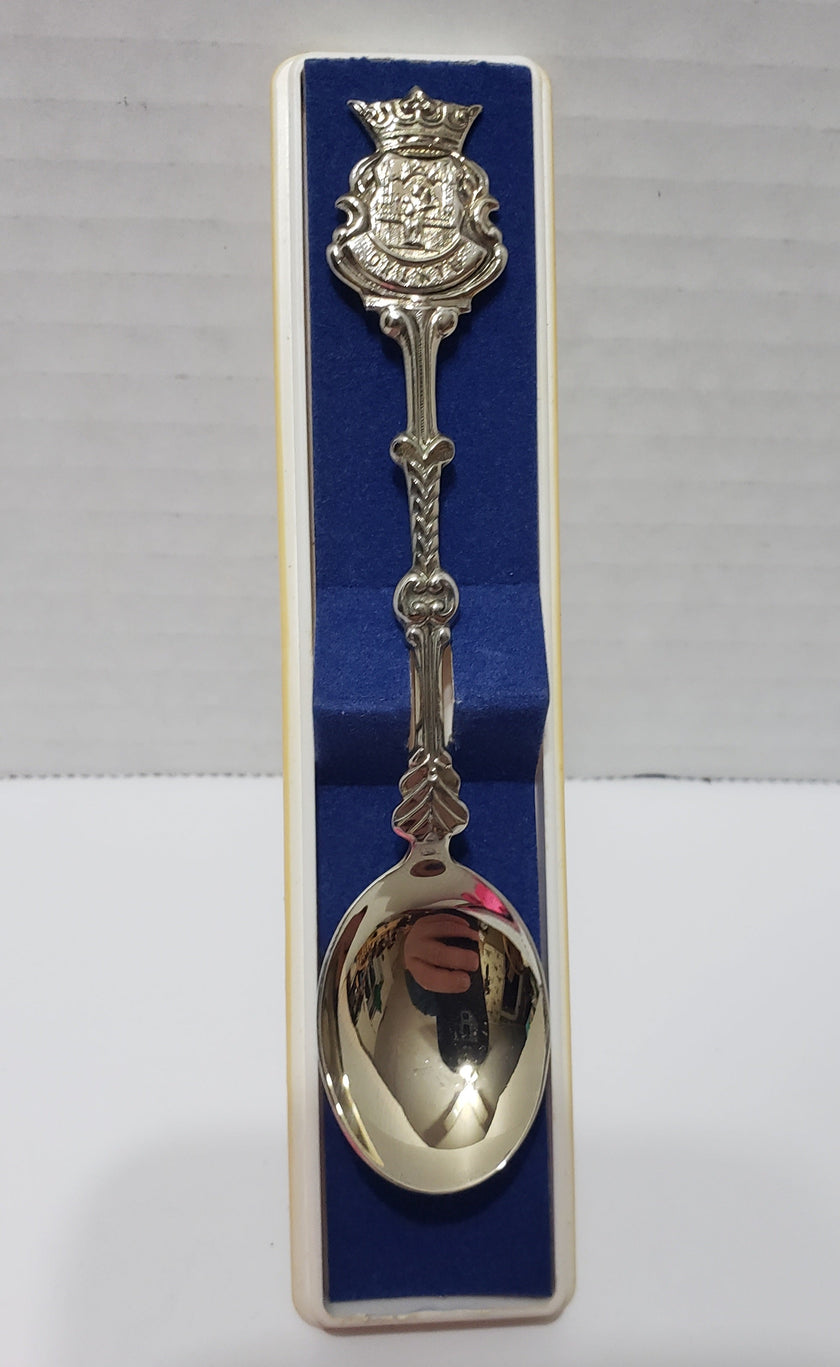 Orente Crown Spoon, W.B. 18, Silver Plate - 4.25
