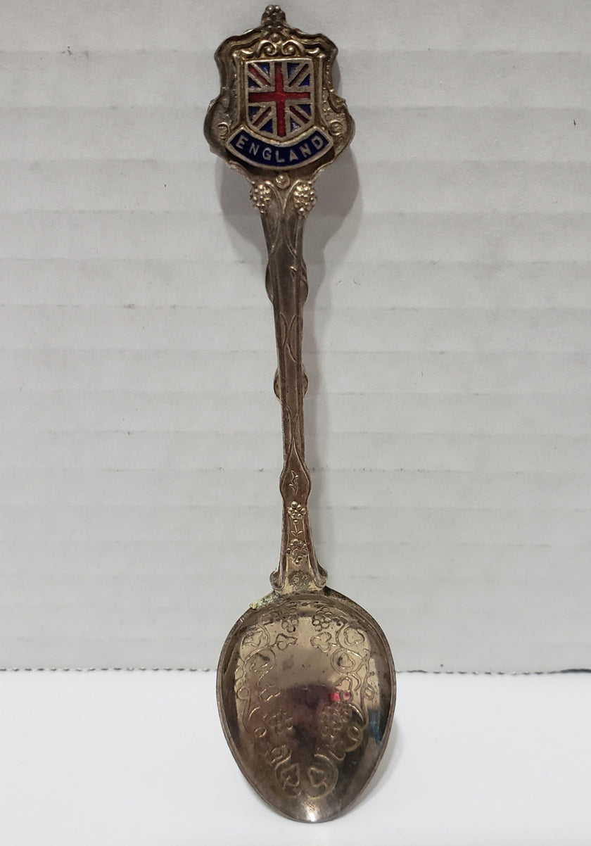 Exquisite Epns England Souvenir Spoon, Silverplate