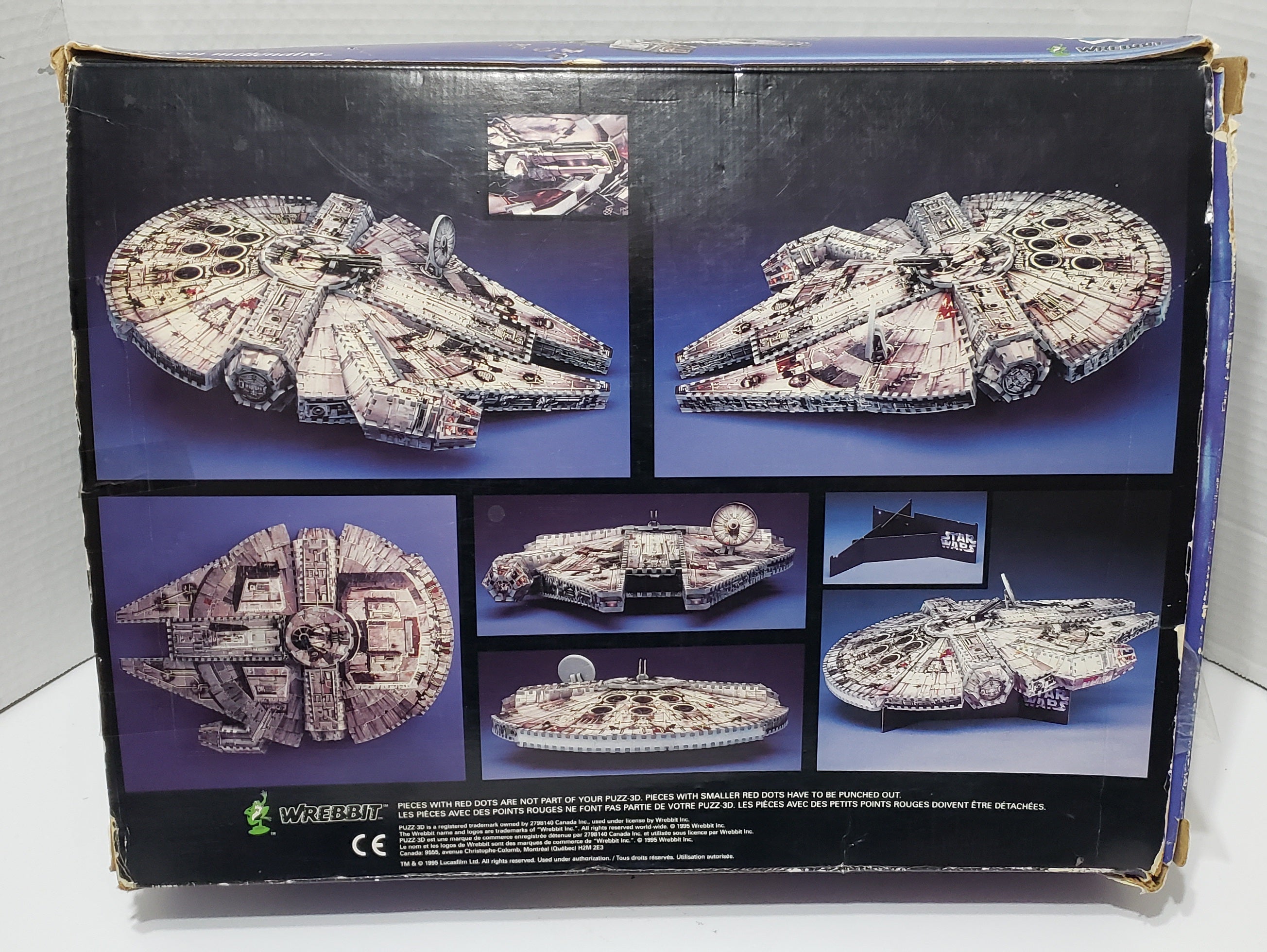 Star Wars Millennium Falcon 3D Puzzle - 1995