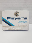 Player's Extra Light Cigarette Tin Case - Holds 25 Cigarettes