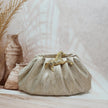 Ivory Stallion Cloud Clutch