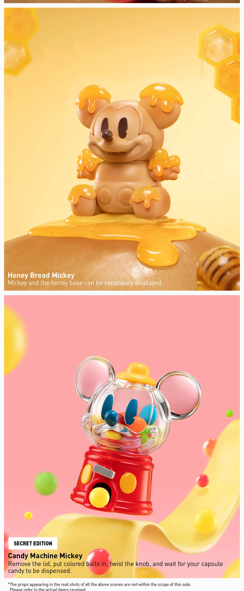 Pop Mart Disney - Mickey Childhood of Boundless Imagination Series Figures Blind Box (1 Random Box)