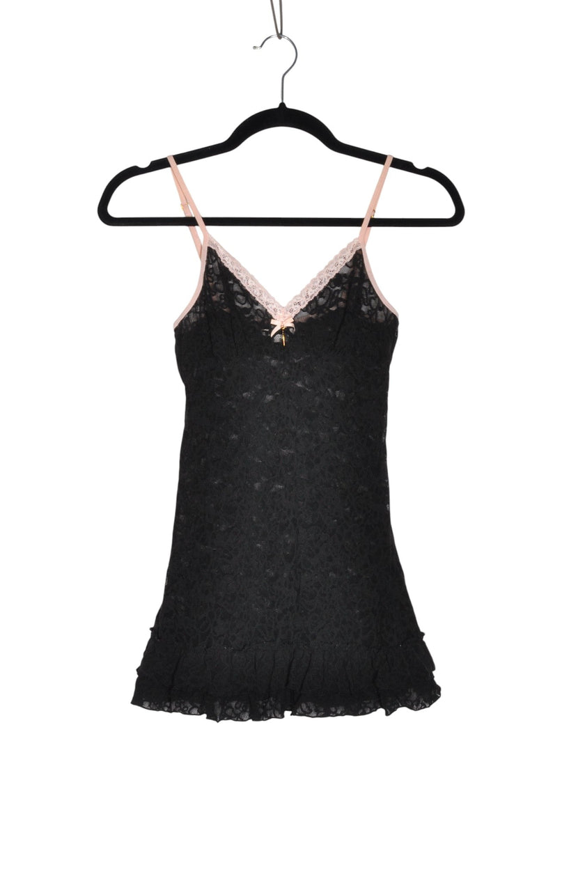 VICTORIA'S SECRET Women Teddies Regular fit in Black - S