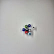 Evil Eye 6mm Glass Fishing Beads 8/pk
