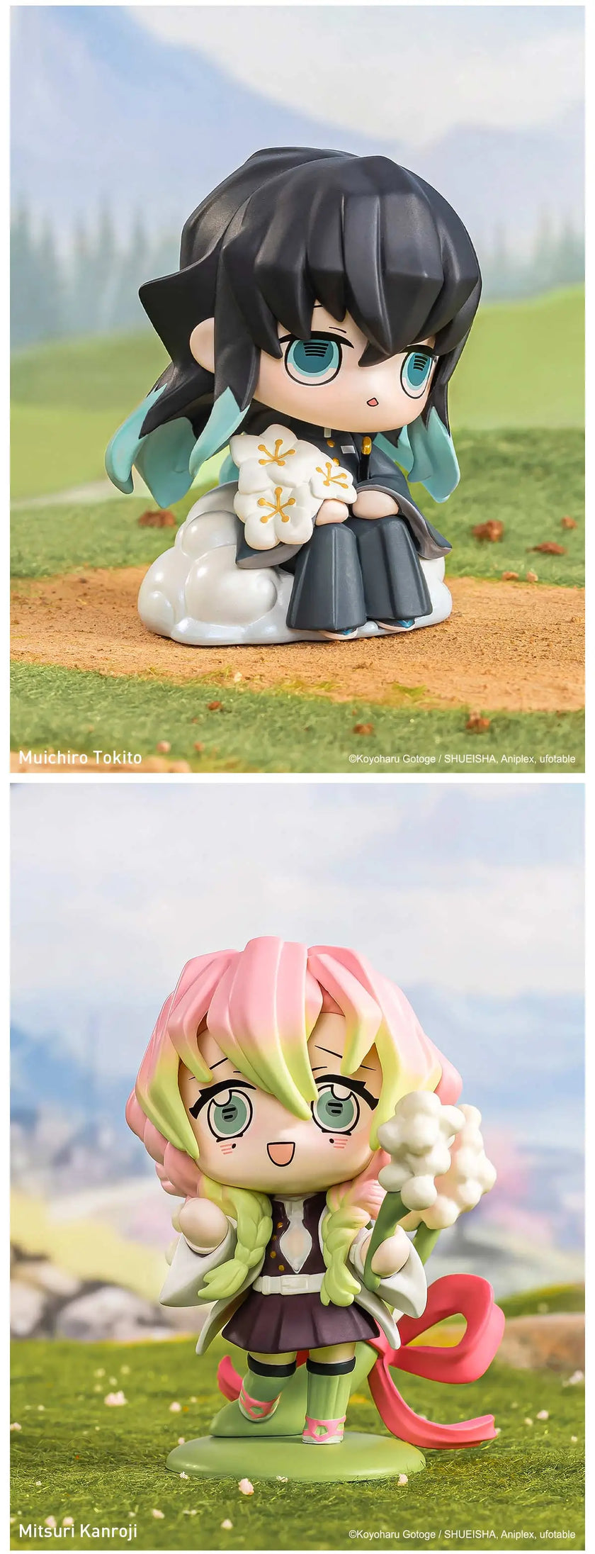 Pop Mart Demon Slayer Kimetsu no Yaiba Birth Flower Series Figures Blind Box (1 Random Box)