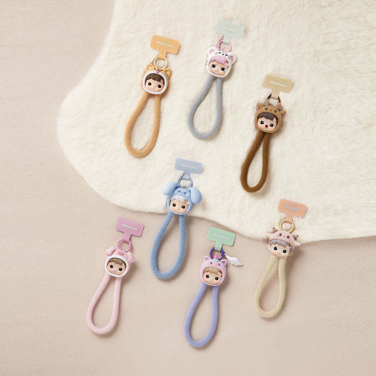 HACIPUPU Snuggle With You Series-Phone Lanyard Blind Box Pre Order