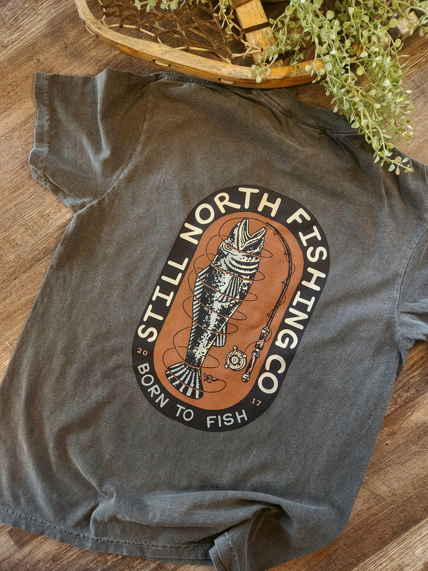 BORN TO FISH TEE