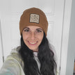Sask X Rib Knit Toque