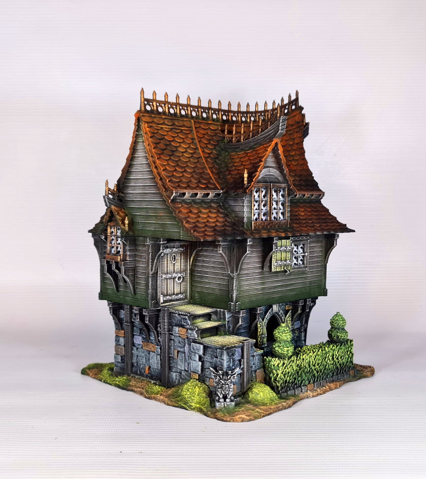 RED ROSE LODGE -MEDIEVAL TOWN SET