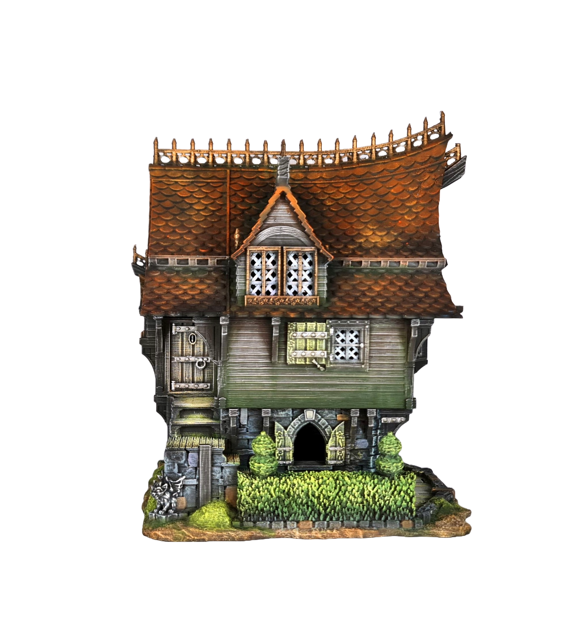 RED ROSE LODGE -MEDIEVAL TOWN SET