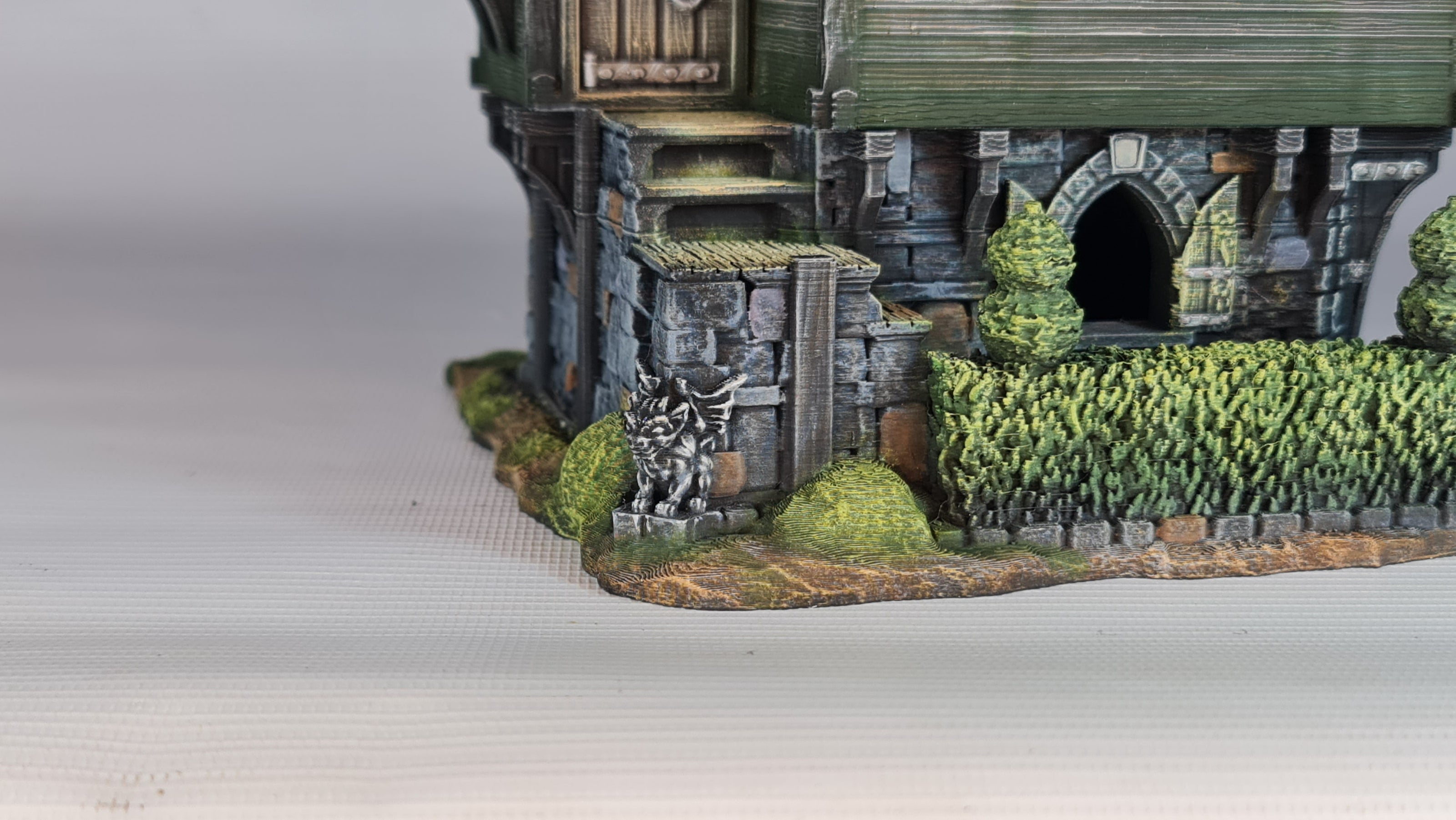 RED ROSE LODGE -MEDIEVAL TOWN SET