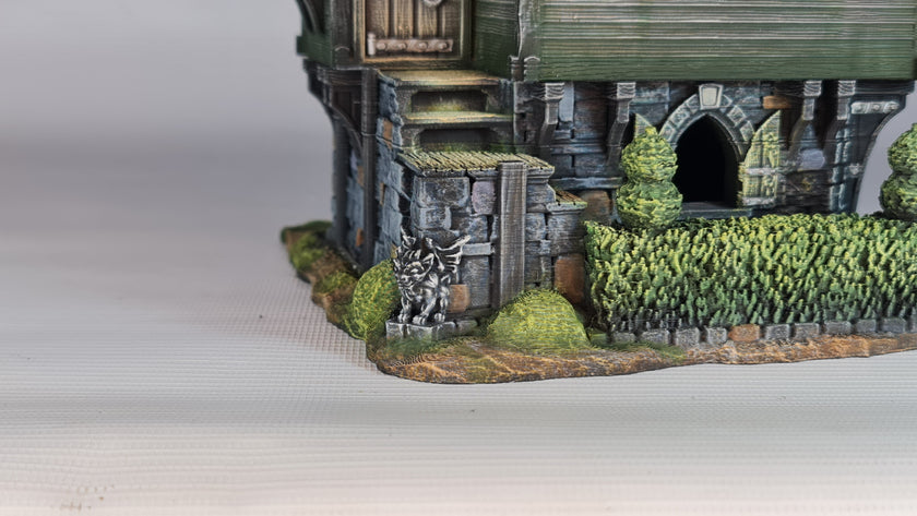 RED ROSE LODGE -MEDIEVAL TOWN SET