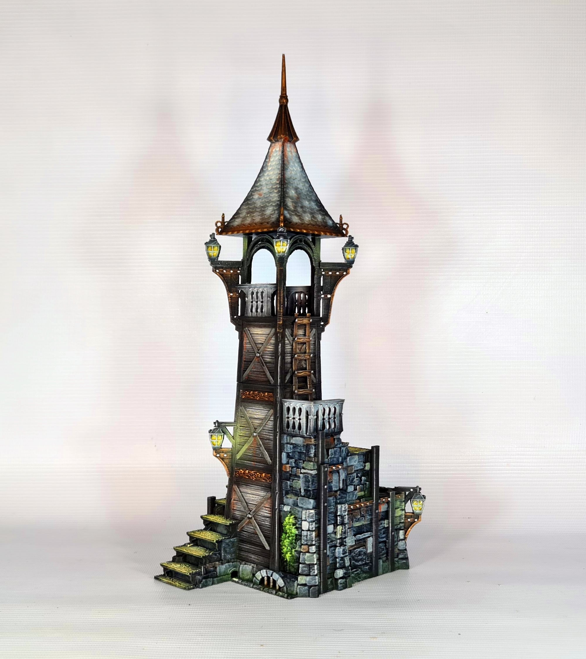 WEATHERSTORM TOWER -MEDIEVAL TOWN SET