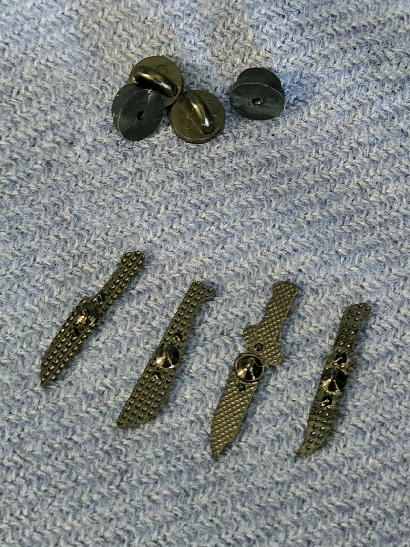 Horror Movie 4-Piece Pin Set