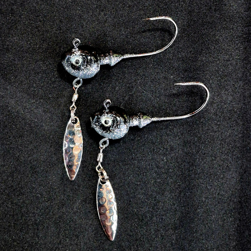 🍁Big Sky Cyclone 1/2oz Hecla Hammer Jigs w/Flasher