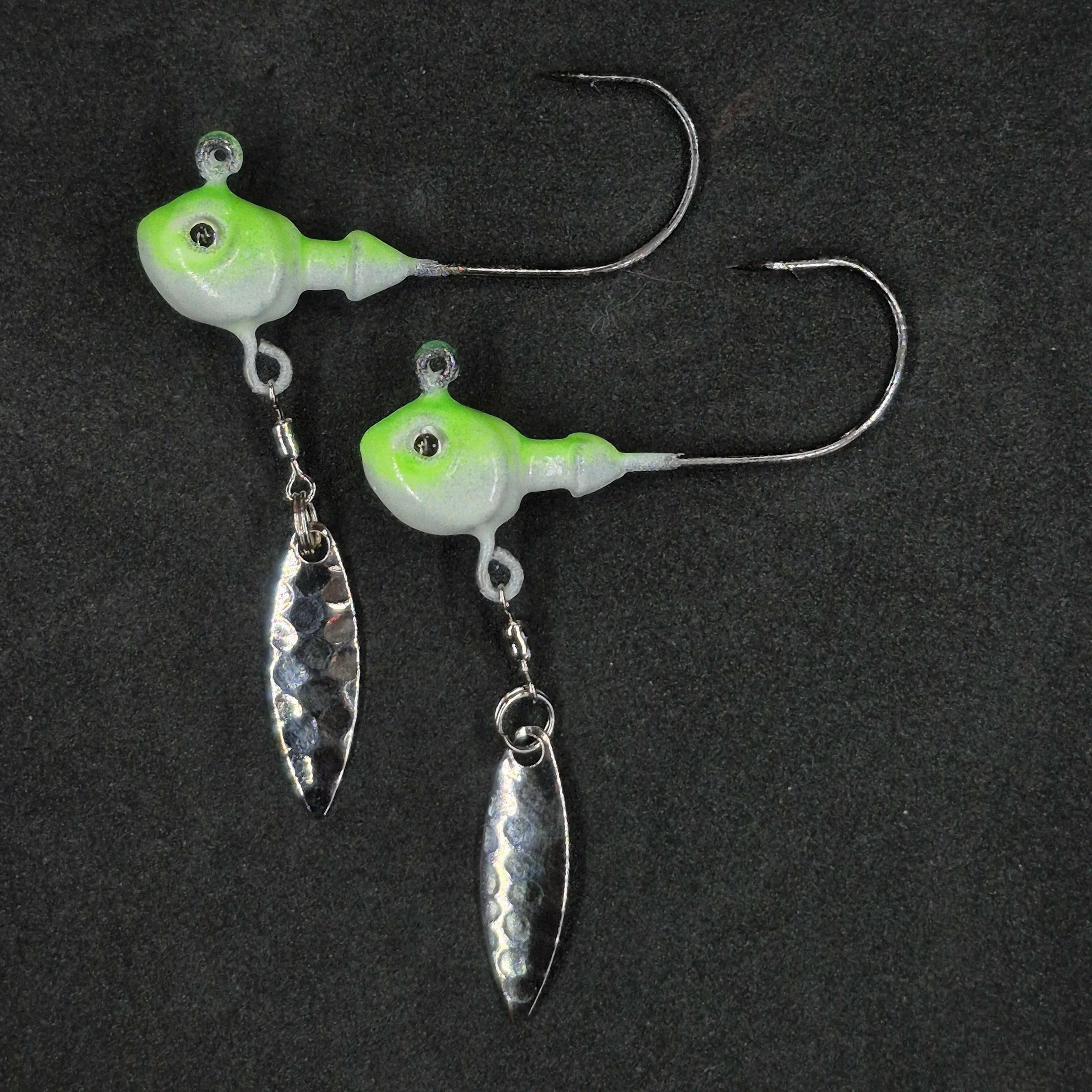 🍁Big Sky Cyclone 1/2oz Hecla Hammer Jigs w/Flasher