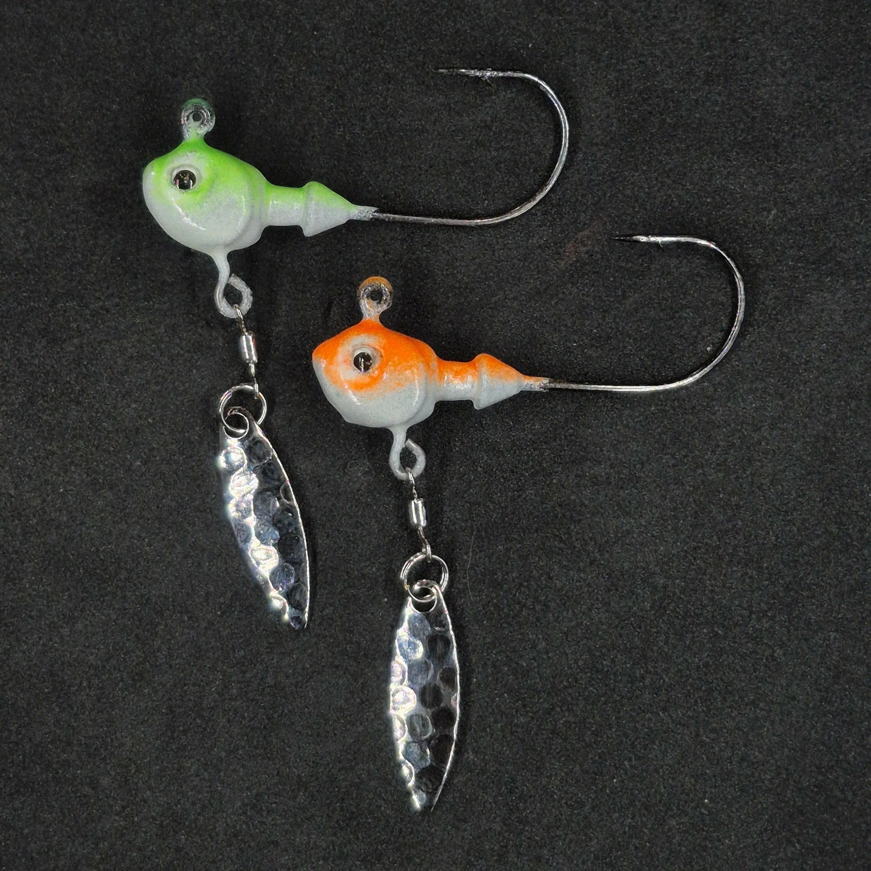 🍁Big Sky Cyclone 1/2oz Hecla Hammer Jigs w/Flasher