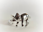 Dinosaur Ring | Triceratops (Size 5/Adjustable)