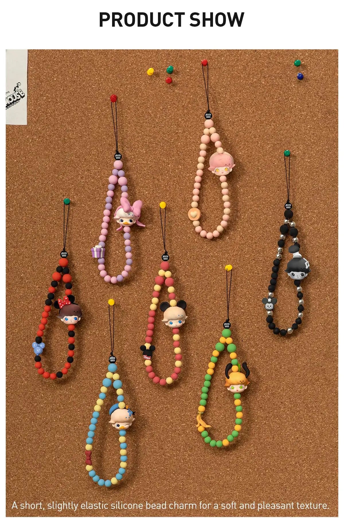 DIMOO WORLD × DISNEY Series - Phone Charm Blind Box Pre Order