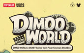 Pop Mart DIMOO WORLD × DISNEY Series-Vinyl Plush Keychain Blind Box(1 Random Box)