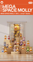 Pop Mart Mega Space Molly 100% x Emoji Series Blind Box (1 Random Box)
