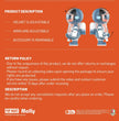 Pop Mart Mega Space Molly 100% x Emoji Series Blind Box (1 Random Box)