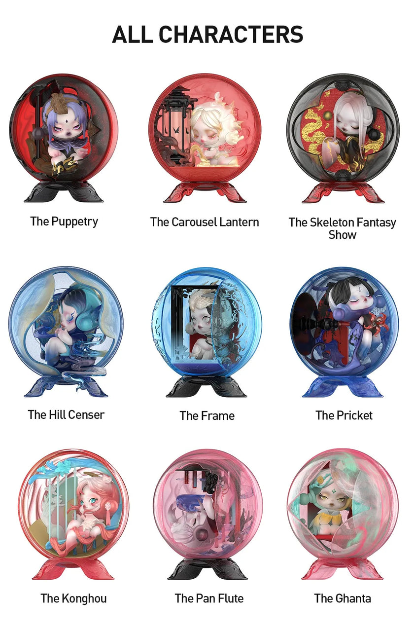 Skullpanda The Mirage Series Figures Blind Box by POP MART