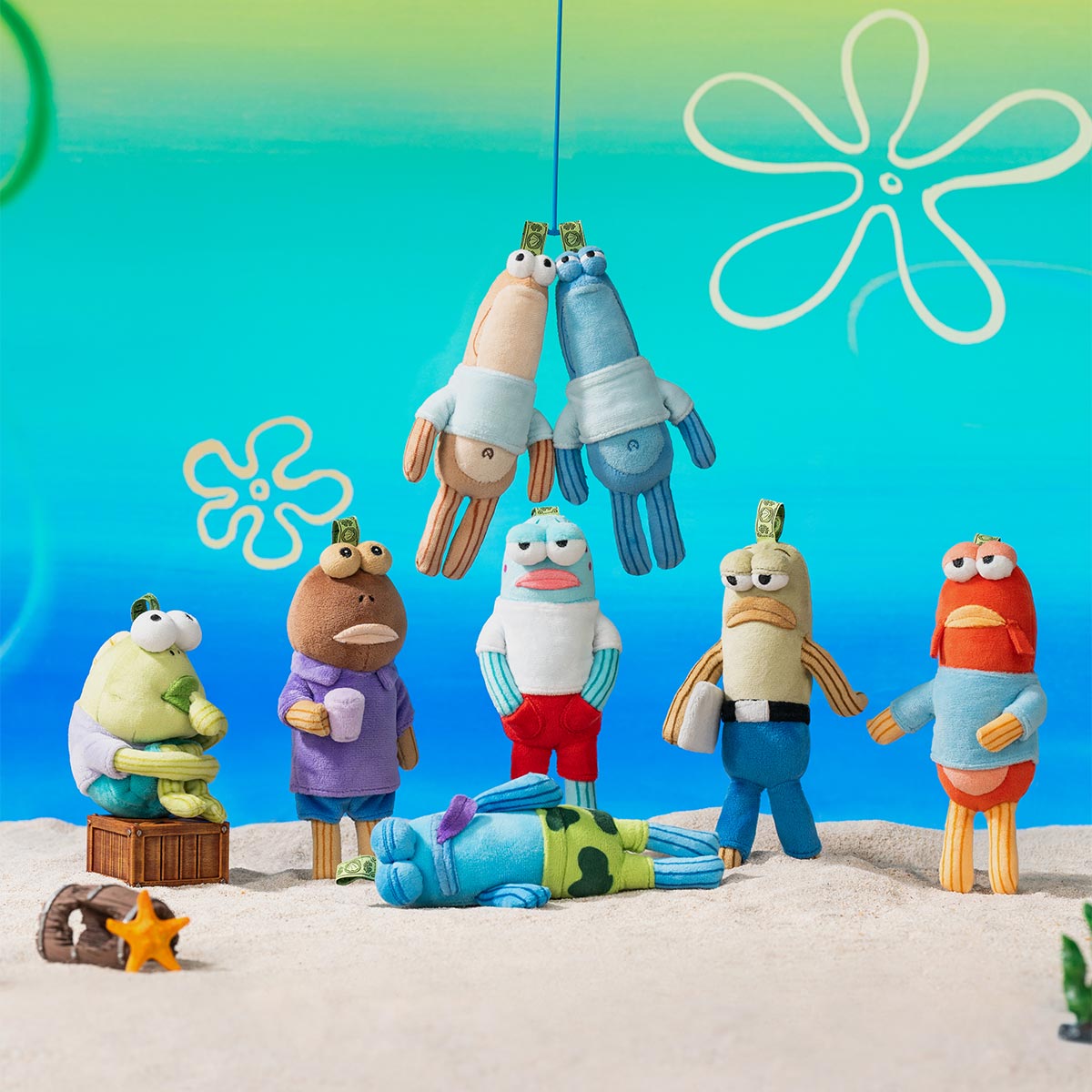 Pop Mart Sponge Bob Bikini Bottom Buddies - Whimsical Plush Blind Box (1 Random Box)