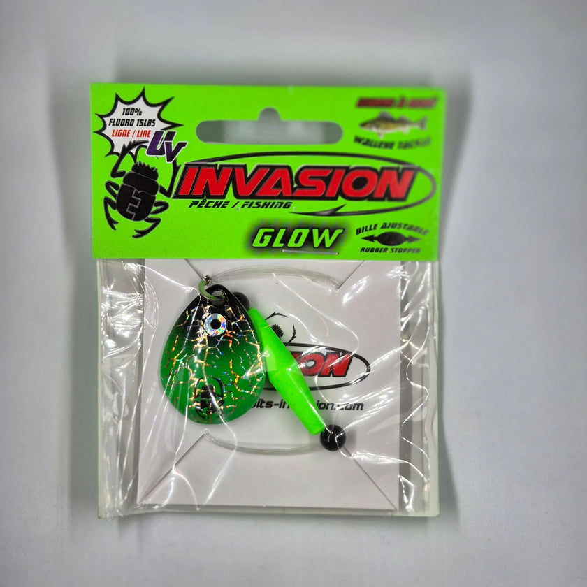🍁Invasion Colorado Blade Adjustable Harness w/Octopus Hooks & Floater