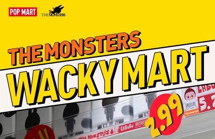 Labubu - The Monsters Wacky Mart Series Figure (1 Random Box)