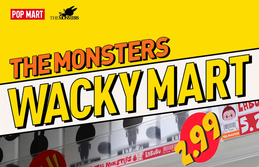 Labubu - The Monsters Wacky Mart Series Figure (1 Random Box)
