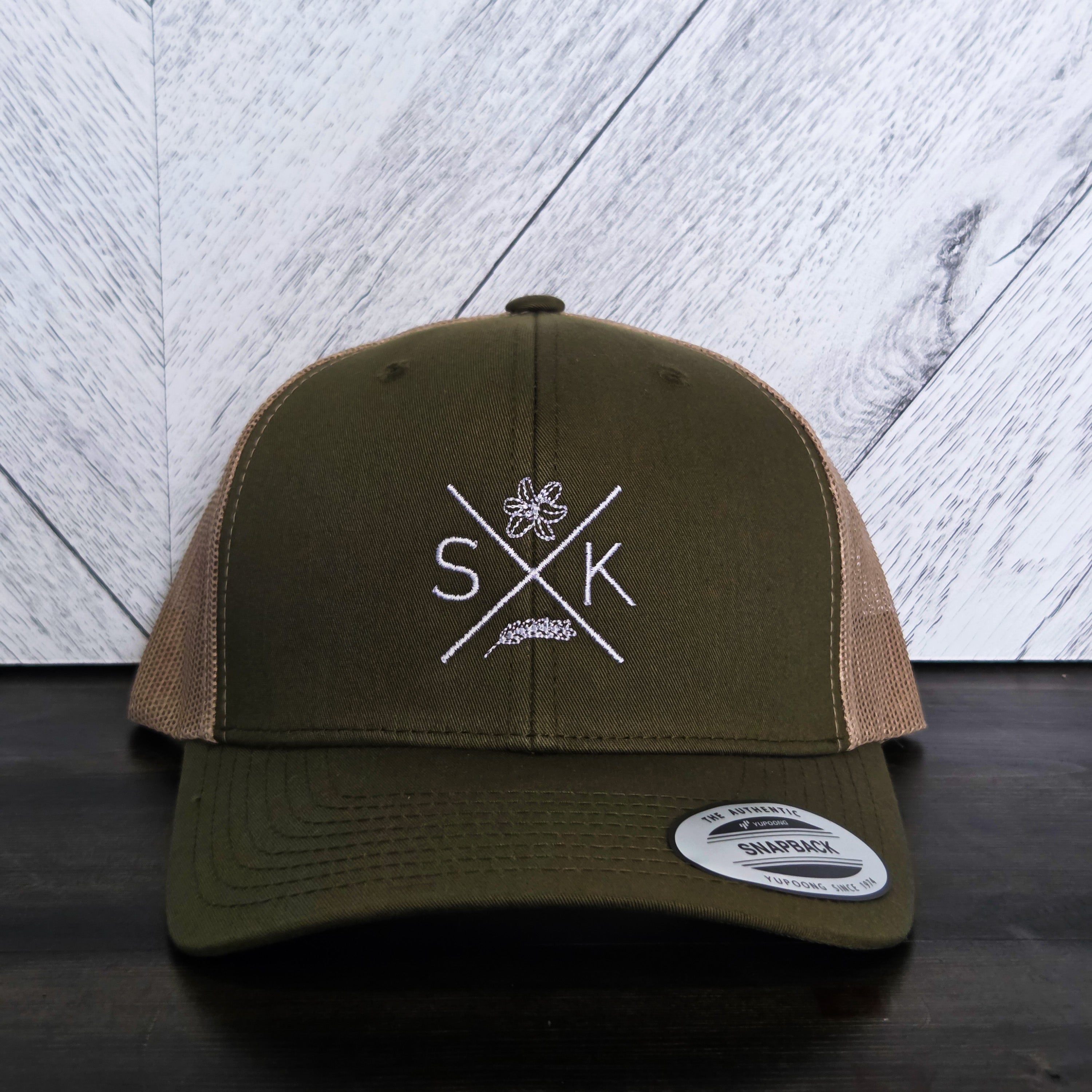 Sask X Embroidered Retro Trucker Cap | Saskatchewan Hat