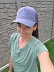 Sask X Embroidered Women's Ponytail Cap | Saskatchewan Hat