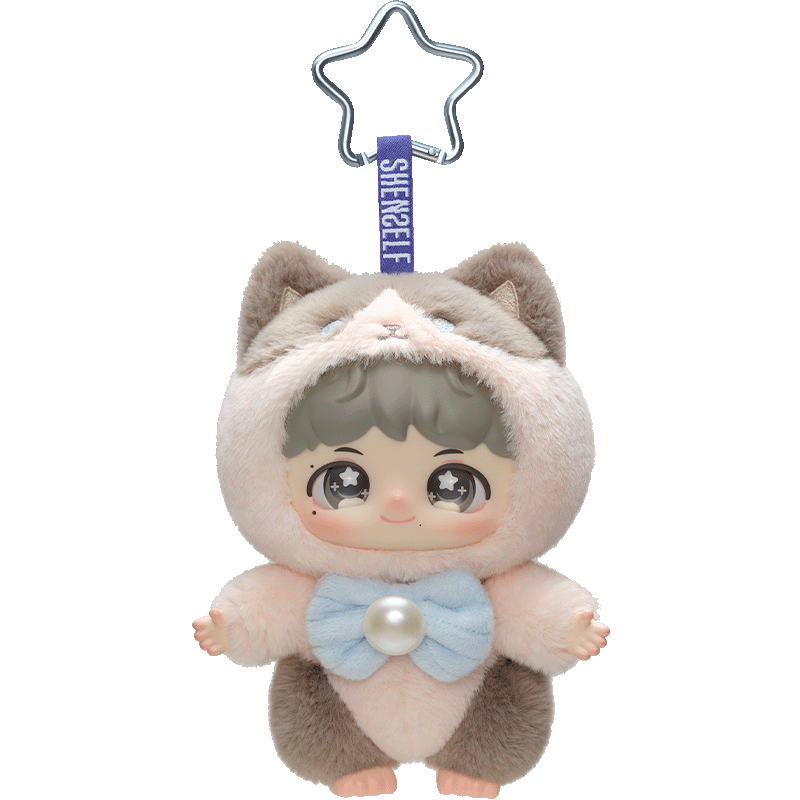 ZHOU SHEN SHENSELF Series Vinyl Plush Doll Pendant