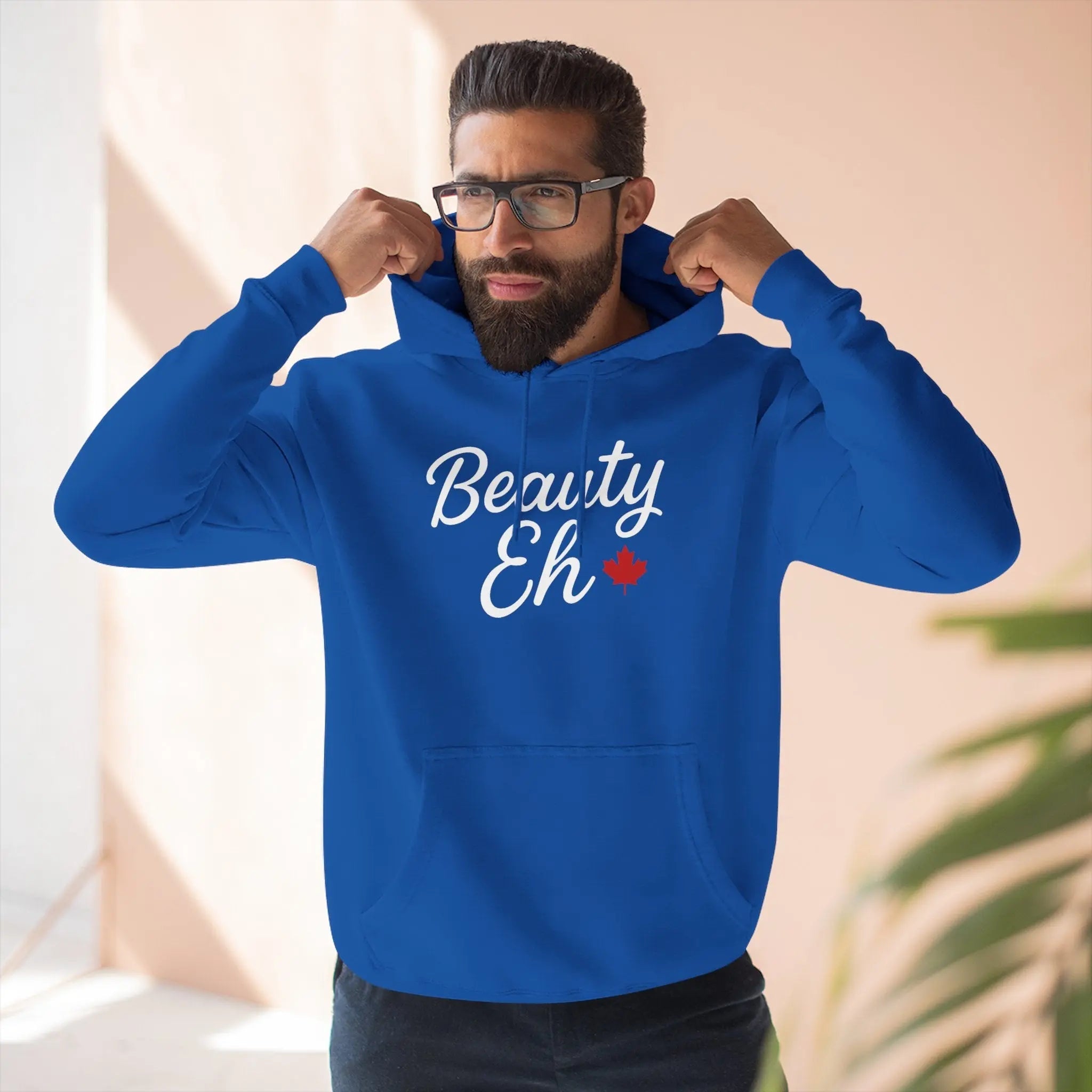 Maple Stick Fleece Hoodie – Canadian Beauty Eh Pullover
