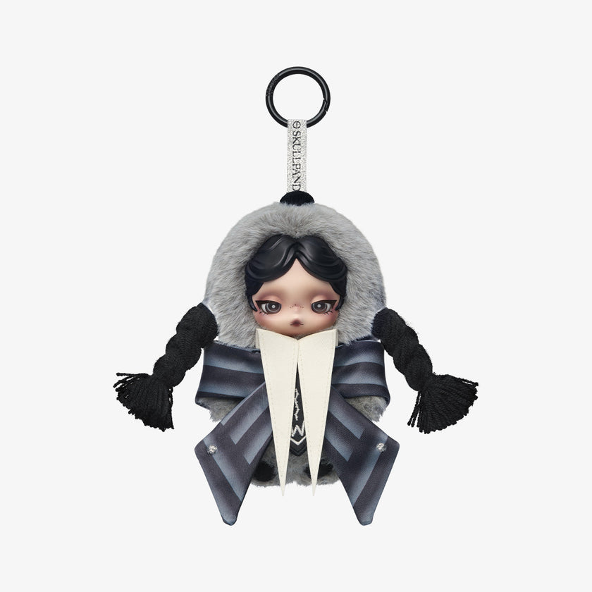 [pre order] SKULLPANDA × Wednesday Plush (Nevermore Academy Uniform Version)