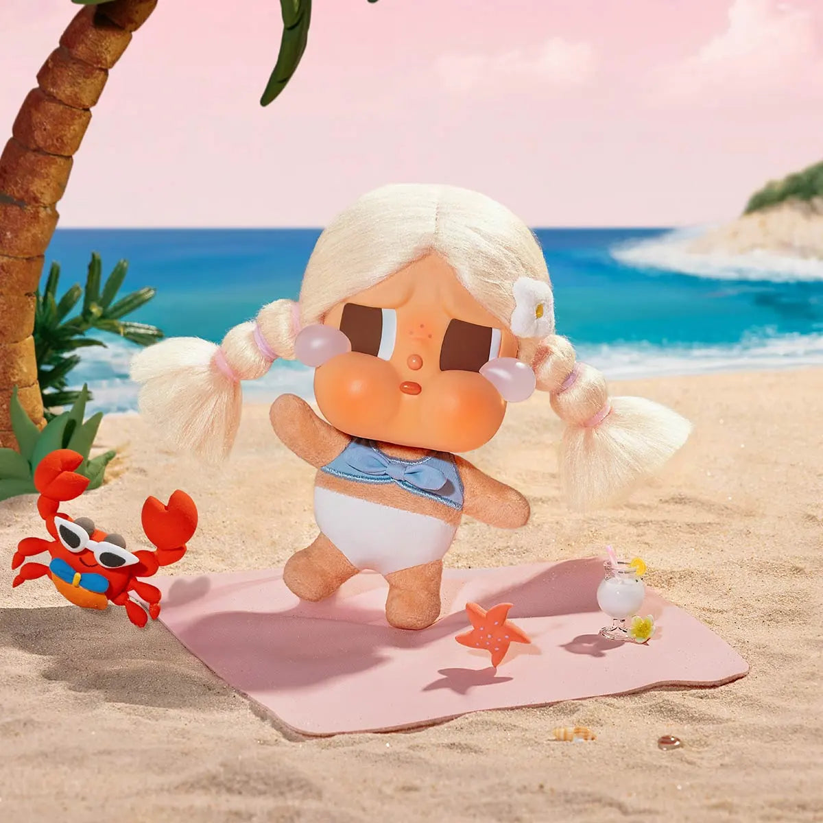 [pre order] CRYBABY Vacation Mode On Series-Vinyl Plush Pendant Blind Box