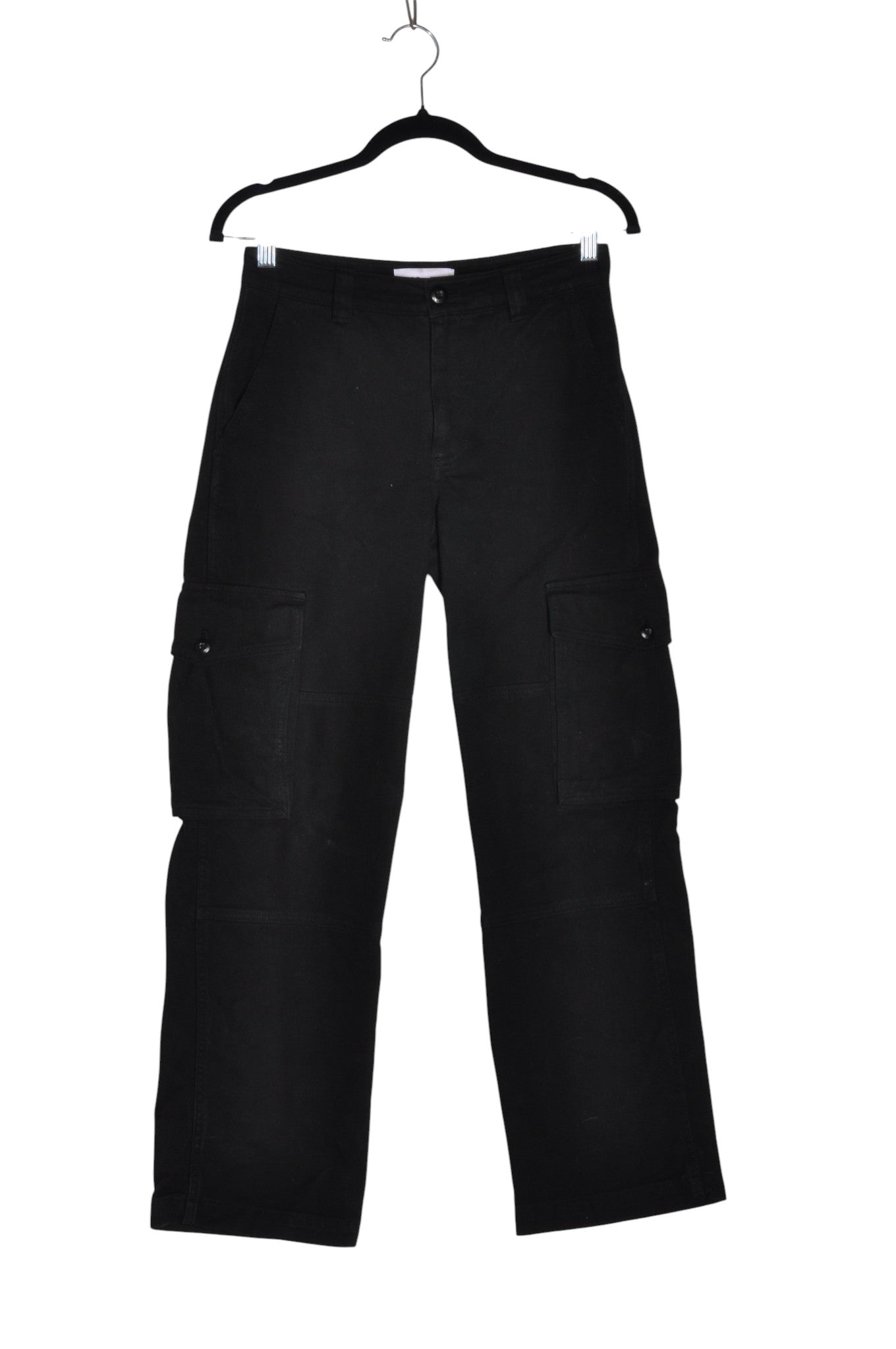 TNA Women Cargo Pants Regular fit in Black - 2