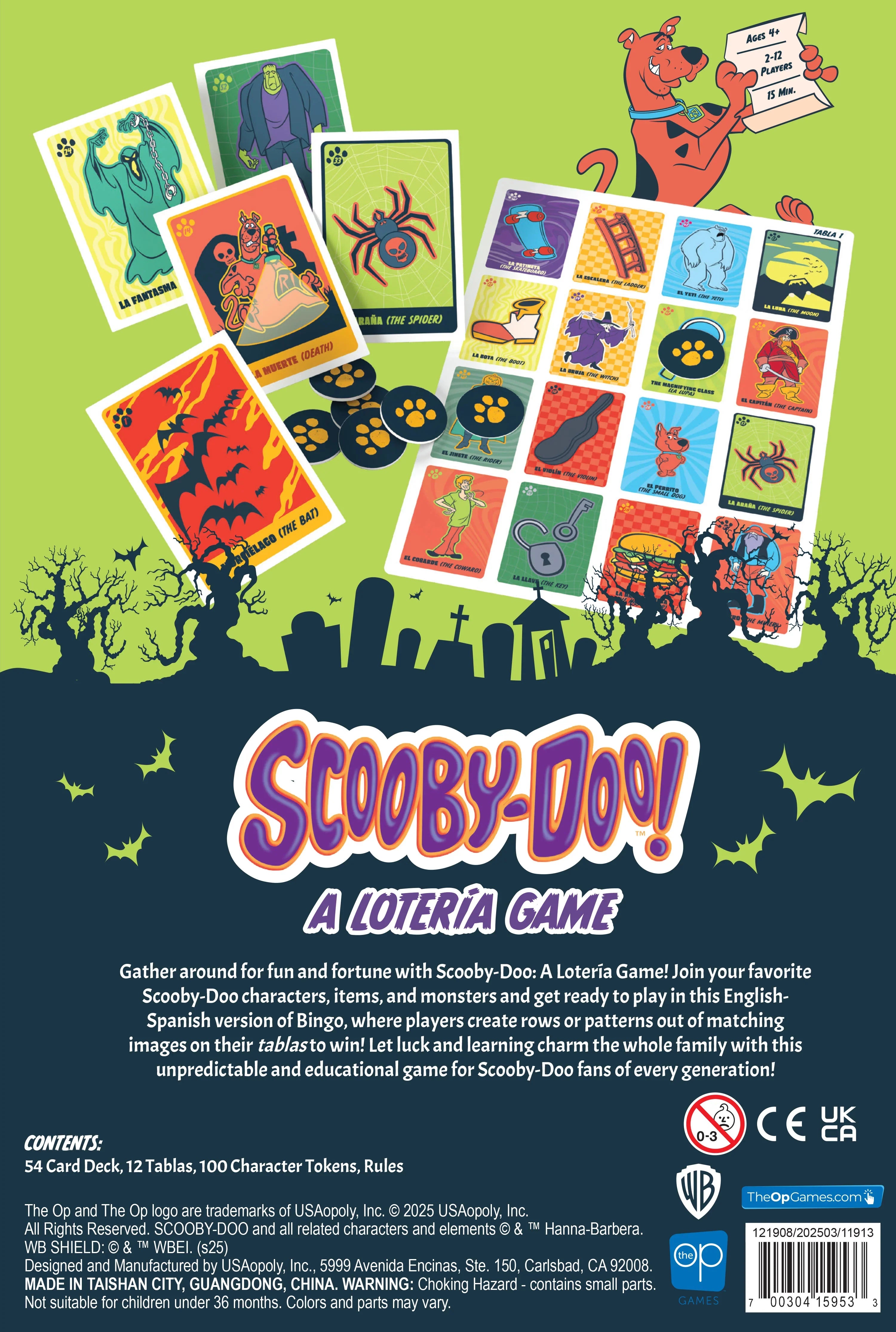 USAopoly - SCOOBY-DOO LOTERIA