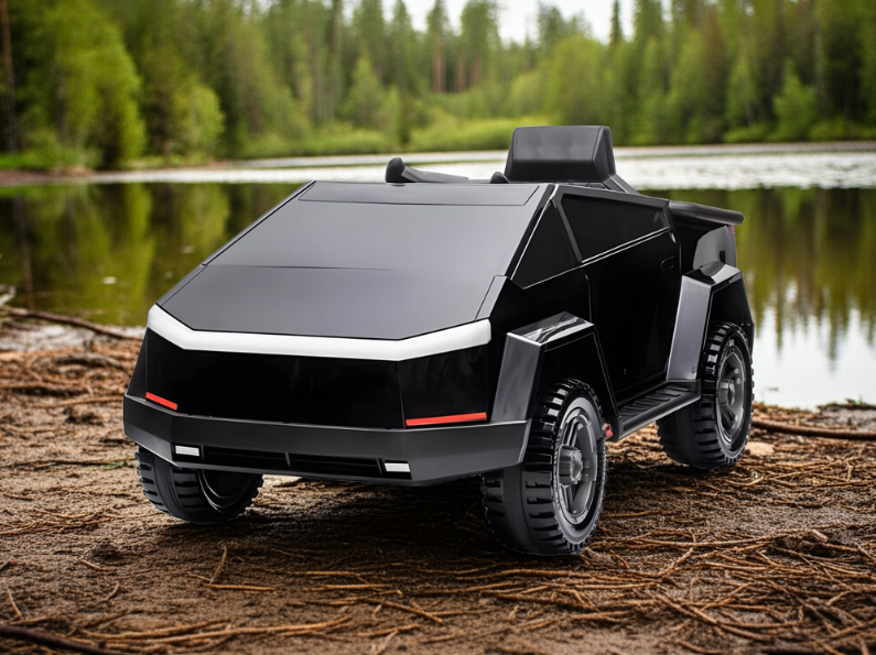 2026 Tesla Cybertruck Style 12V Kids Ride On Car with Remote Control