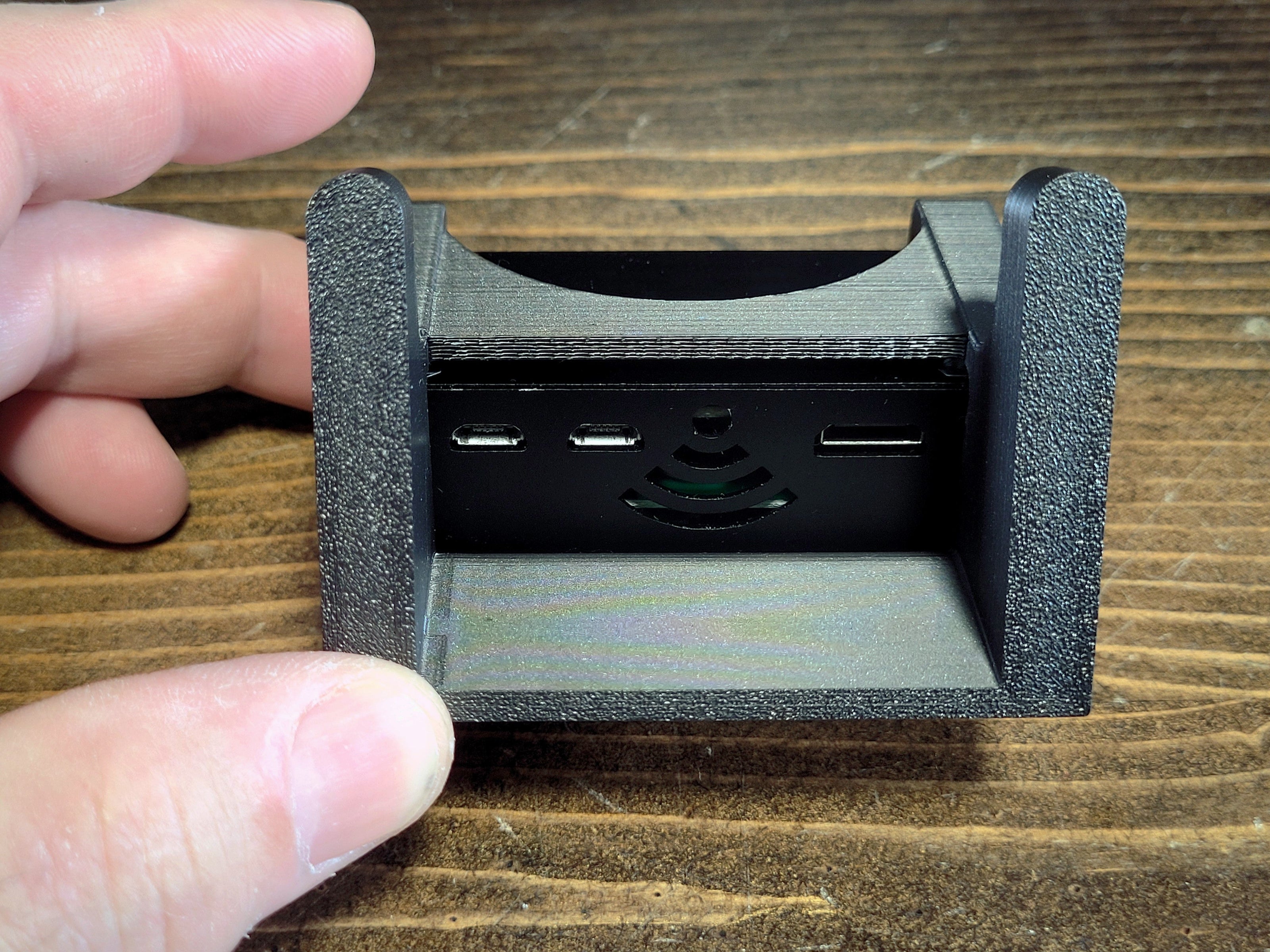 Custom Callsign MMDVM Node & Hotspot Stand – Personalized Desk Mount for DMR/YSF/Wires-X