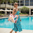 Colorful Handprints Weekender Bag | Painted Hands Pattern