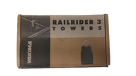 Yakima Railrider 3 Towers(MISSING SCREWS, READ DESCRIPTION)