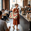Cherry Pattern Weekender Bag — Retro Red Cherries Travel Tote