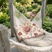 Floral Woven Blanket — Vintage Rose Throw