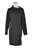 HYBA Women Drop Waist Dresses Regular fit in Black - M