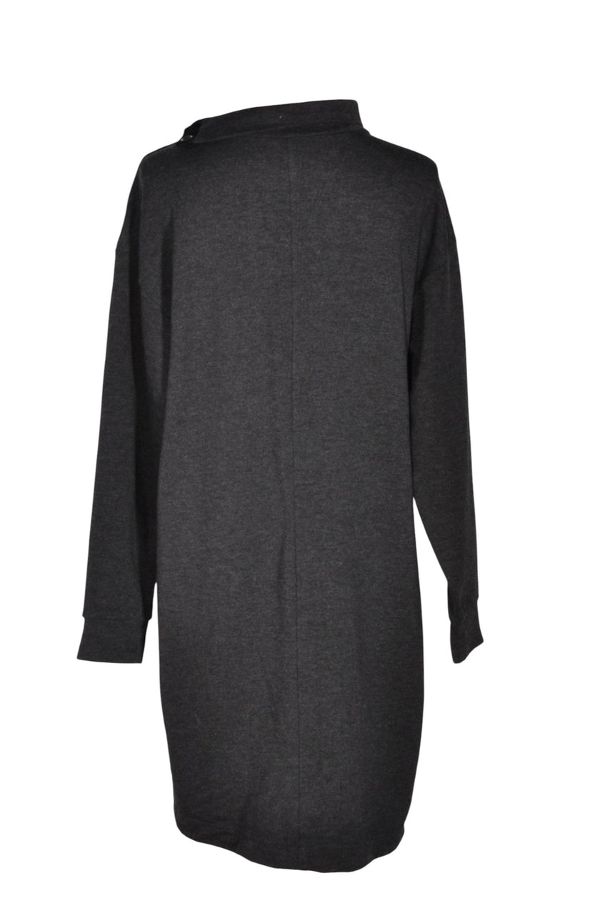 HYBA Women Drop Waist Dresses Regular fit in Black - M