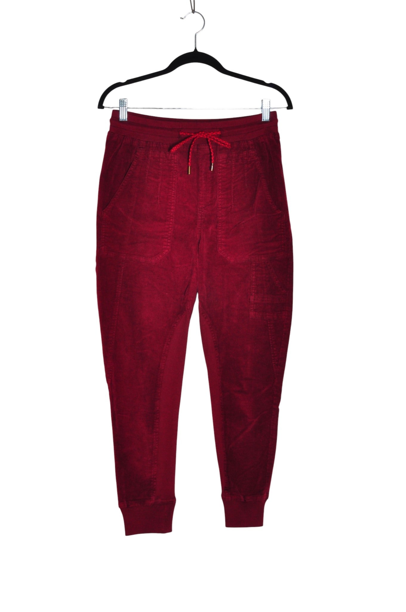 ANTHROPOLOGIE Women Corduroy Pants Regular fit in Red - XS